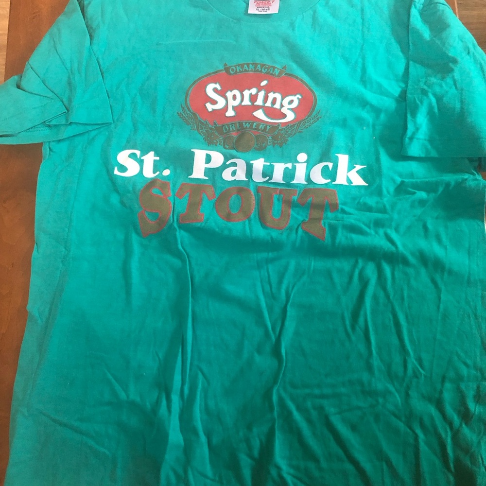 Spring St. Patrick Stout Graphic Tee - Green
